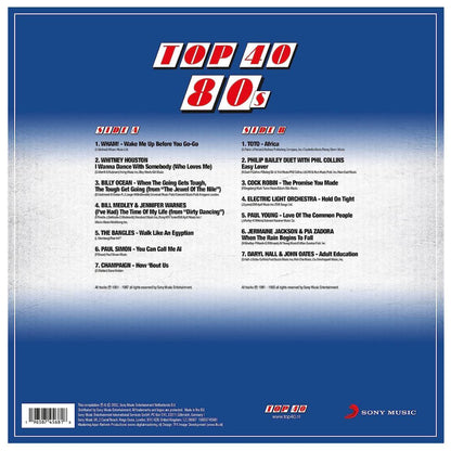 TOP 40 80 S - VARIOUS TOP 40 80 S | VINILO