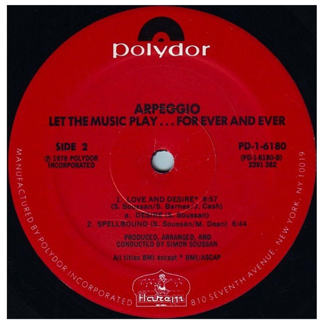 ARPEGGIO - LET THE MUSIC PLAY | VINILO