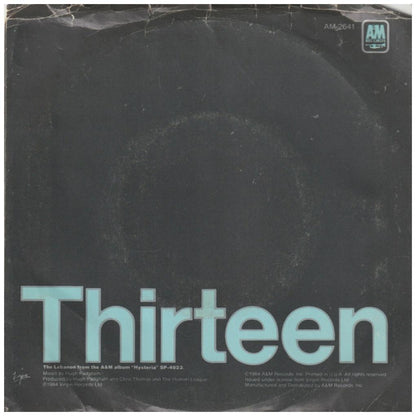 HUMAN LEAGUE - THE LEBANON | 7" SINGLE USADO