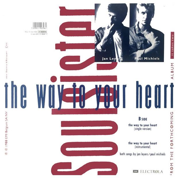 SOULSISTER  - THE WAY TO YOUR HEART | 12" MAXI SINGLE USADO