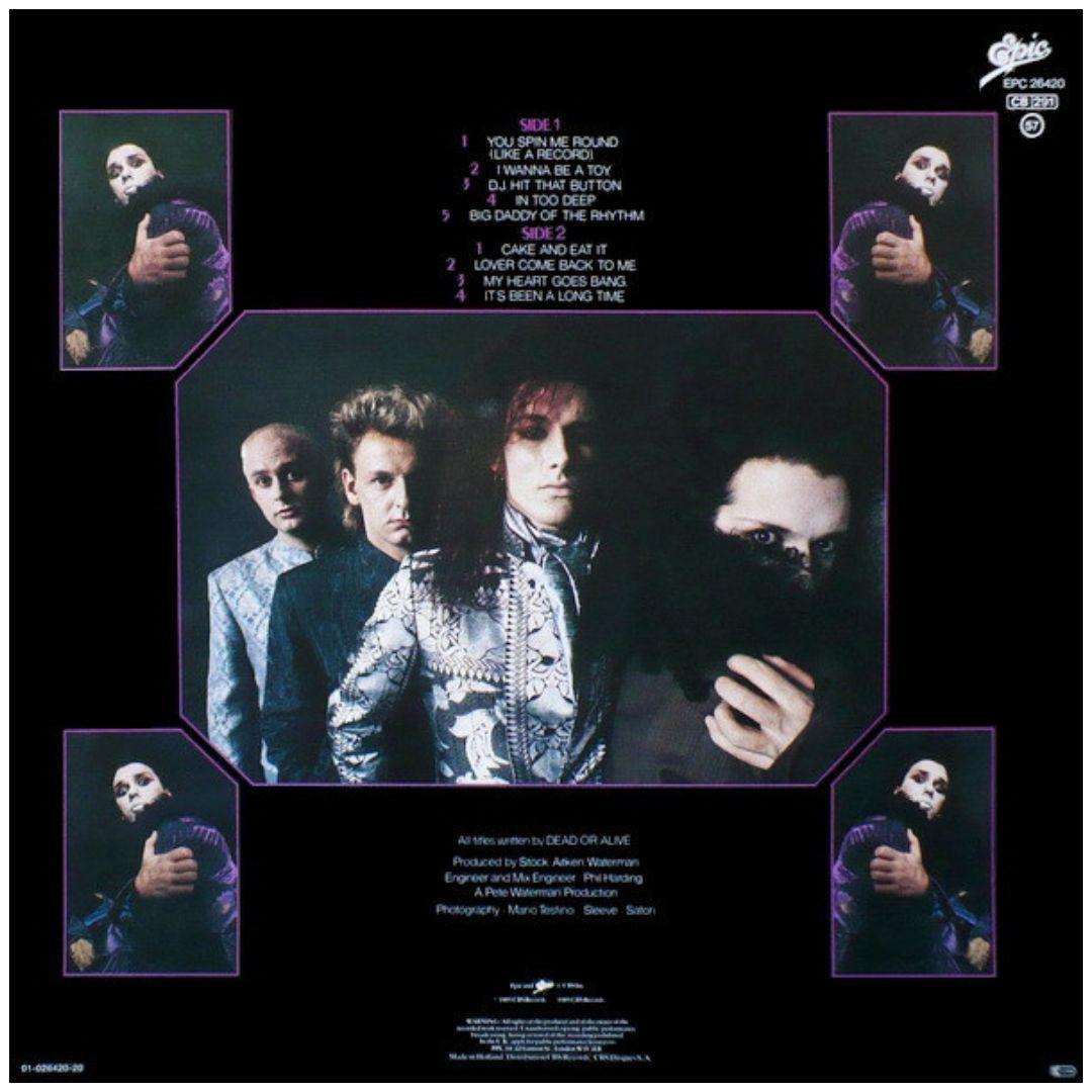 DEAD OR ALIVE - YOUTHQUAKE | VINILO