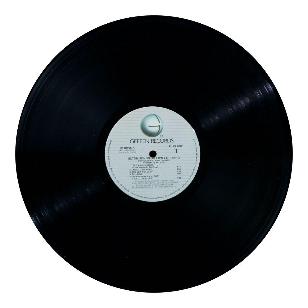ELTON JOHN  - TOO LOW FOR ZERO | VINILO USADO