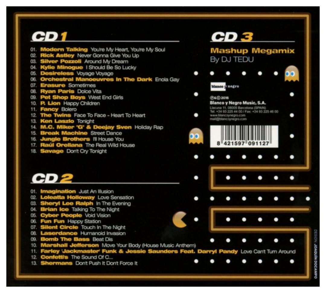 DISCO 80: LA MEJOR MUSICA DANCE DE LOS 80 - VARIOS (3CD) | CD