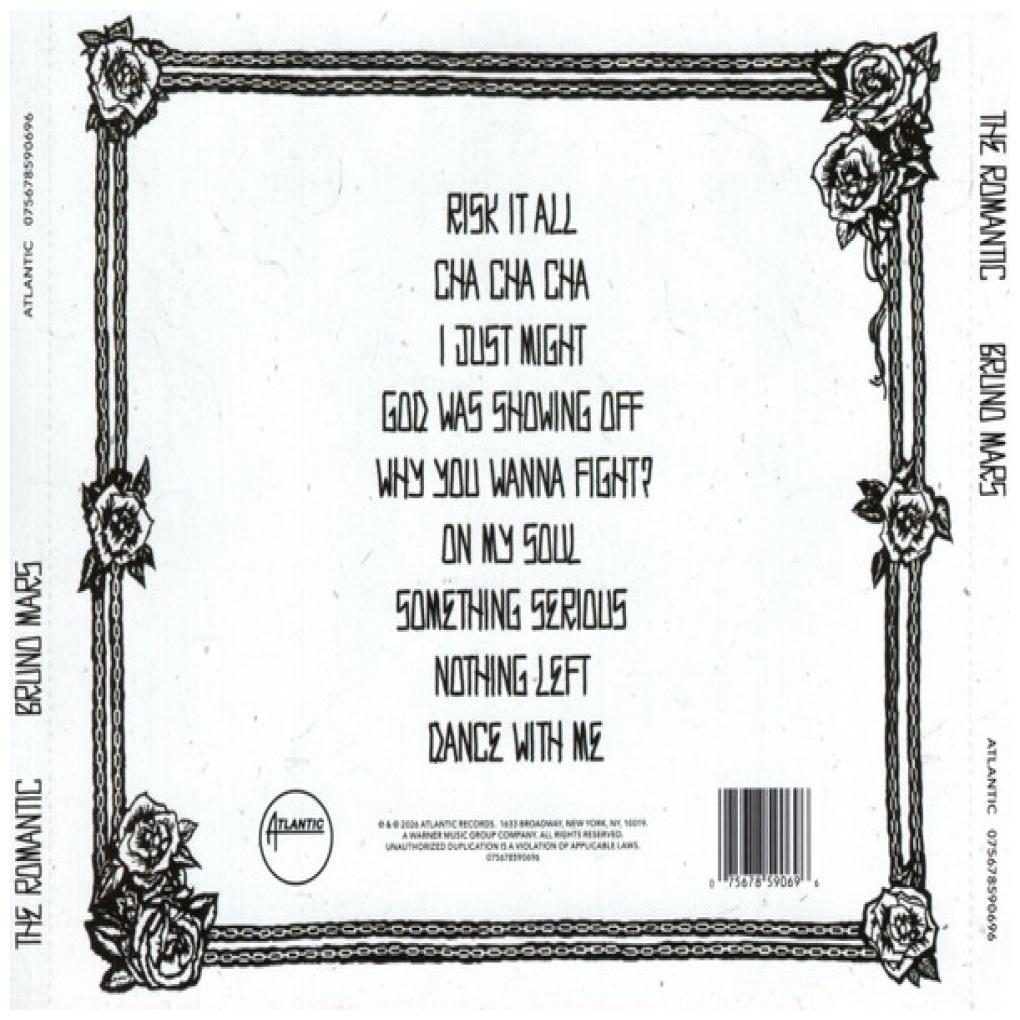 BRUNO MARS - THE ROMANTIC | CD