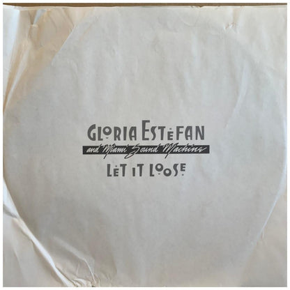 GLORIA ESTEFAN AND MIAMI SOUND MACHINE - LET IT LOOSE | 7" SINGLE USADO