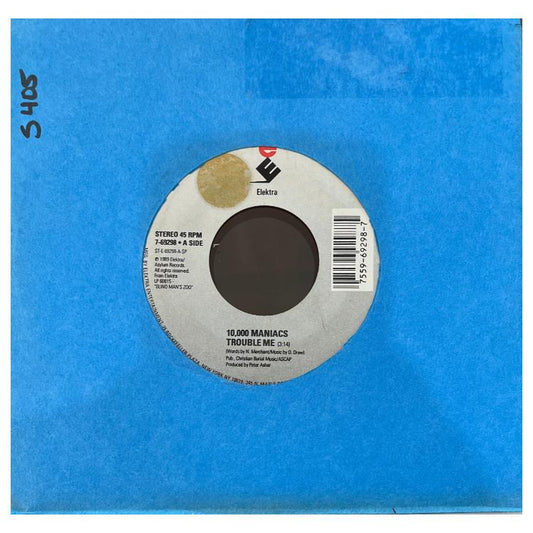 10.000 MANIACS - TROUBLE ME | 7" SINGLE VINILO USADO