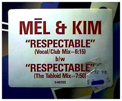 MEL & KIM - RESPECTABLE | 12" MAXI SINGLE USADO