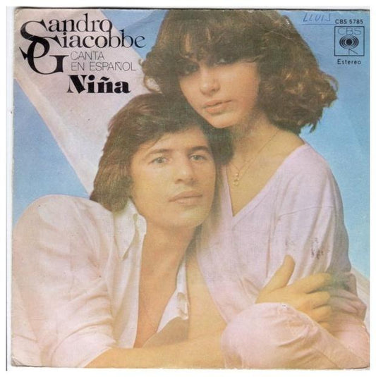 SANDRO GIACOBBE - NINA (EN ESPANOL) | 7 SINGLE VINILO USADO