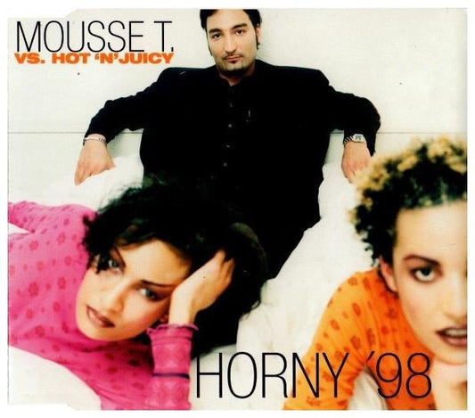 MOUSSE T V/S HOT  N  JUICY - HORNY 98 | CD SINGLE USADO