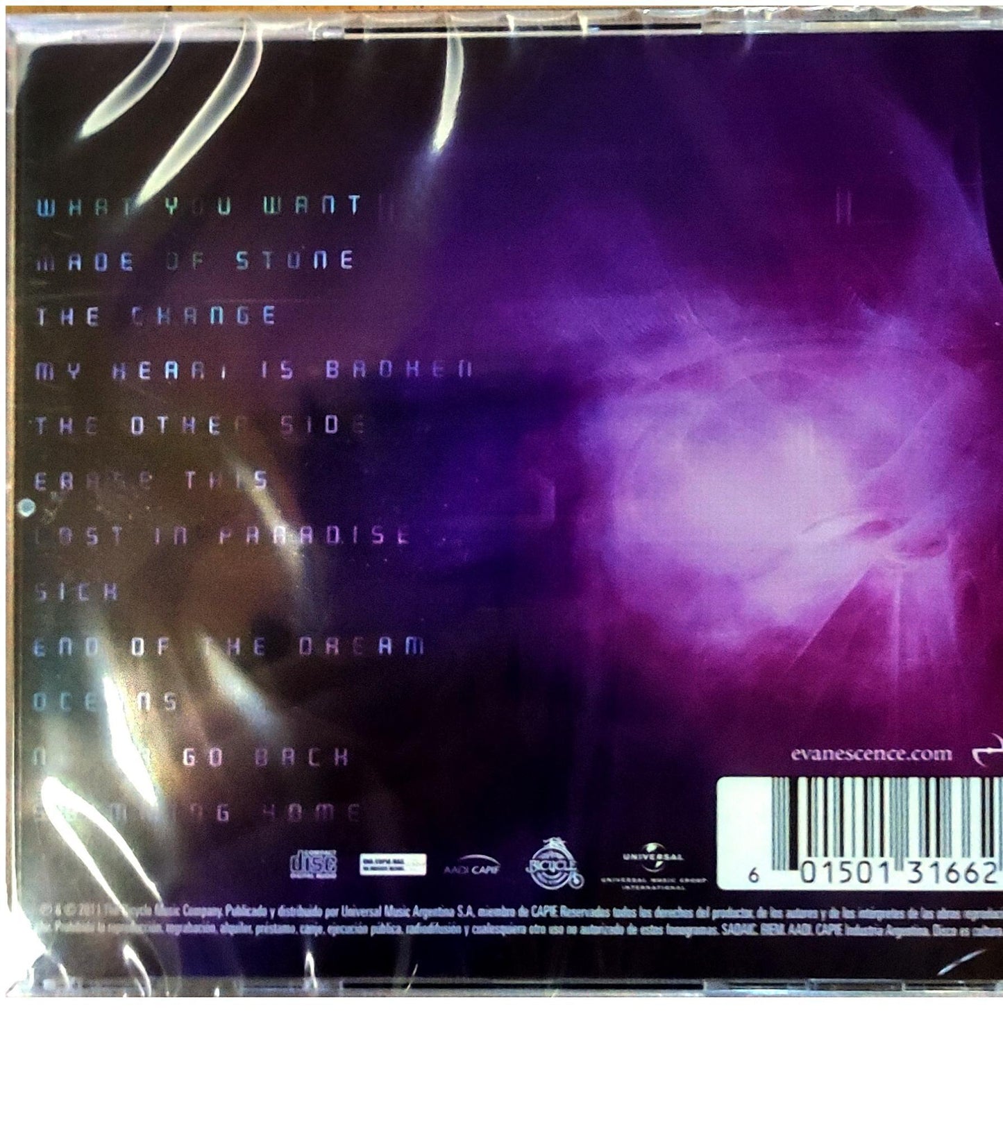 EVANESCENCE - EVANESCENCE | CD