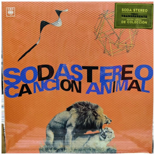 SODA STEREO - CANCION ANIMAL (CLEAR VINYL)