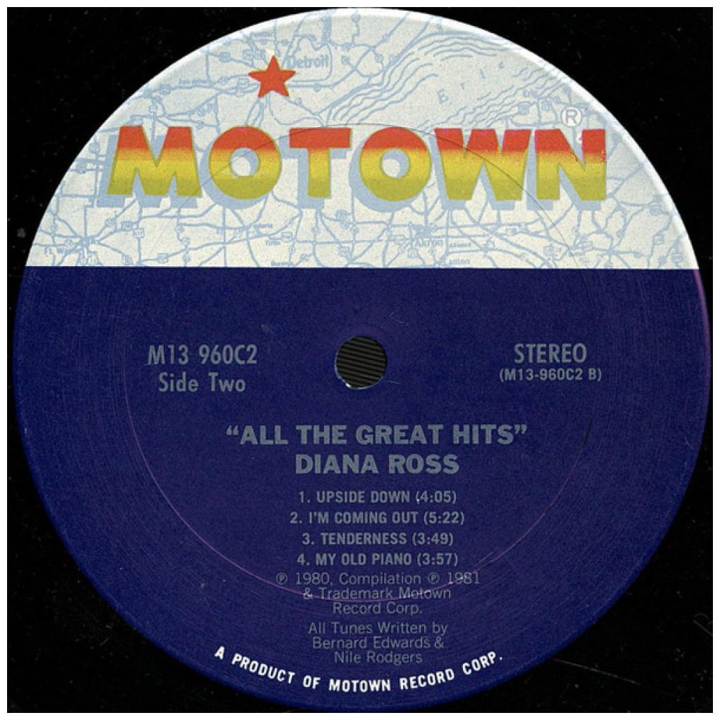 DIANA ROSS - ALL THE GREATEST HITS (2LP) | VINILO USADO