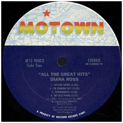DIANA ROSS - ALL THE GREATEST HITS (2LP) | VINILO USADO