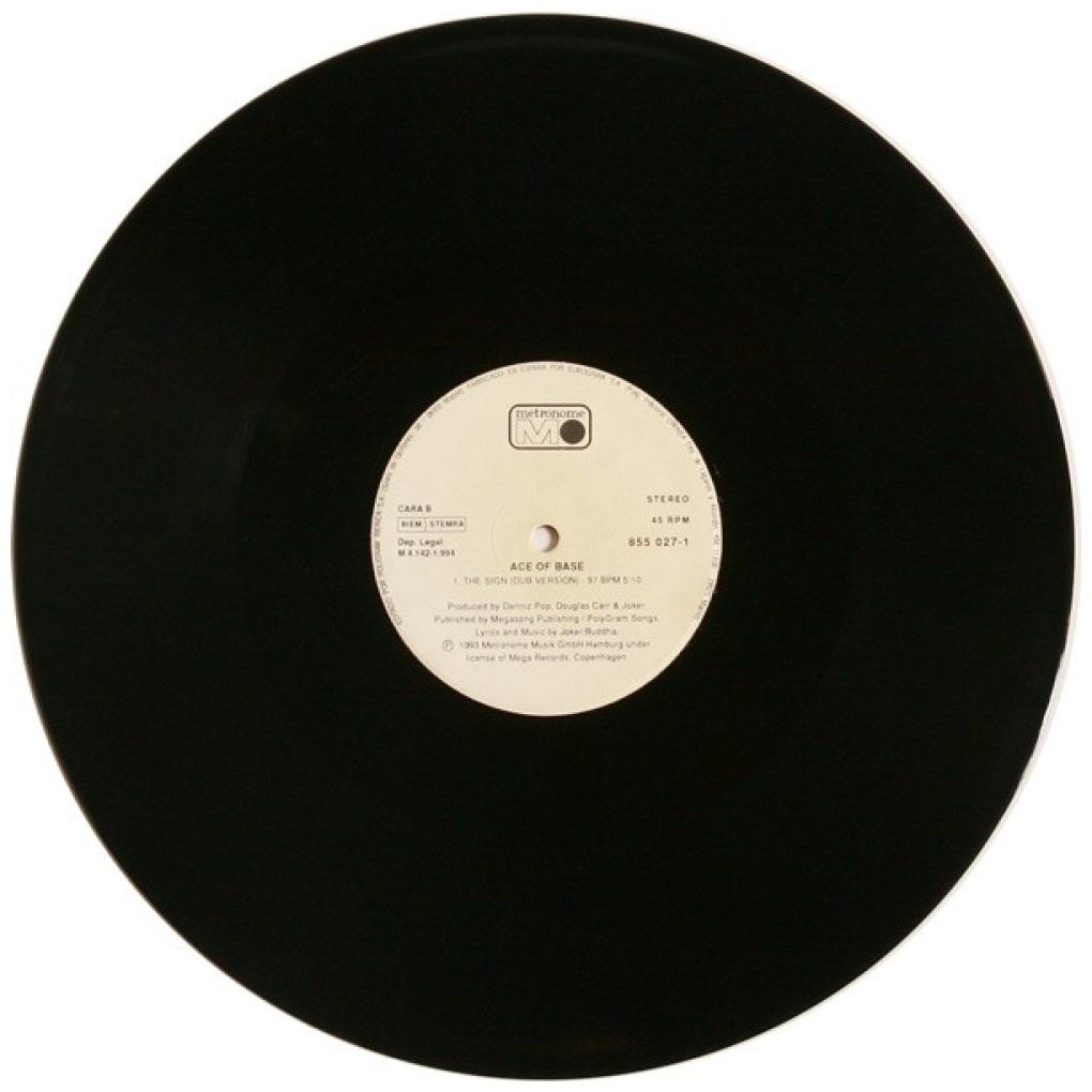 ACE OF BASE - THE SIGN | 12'' MAXI SINGLE USADO