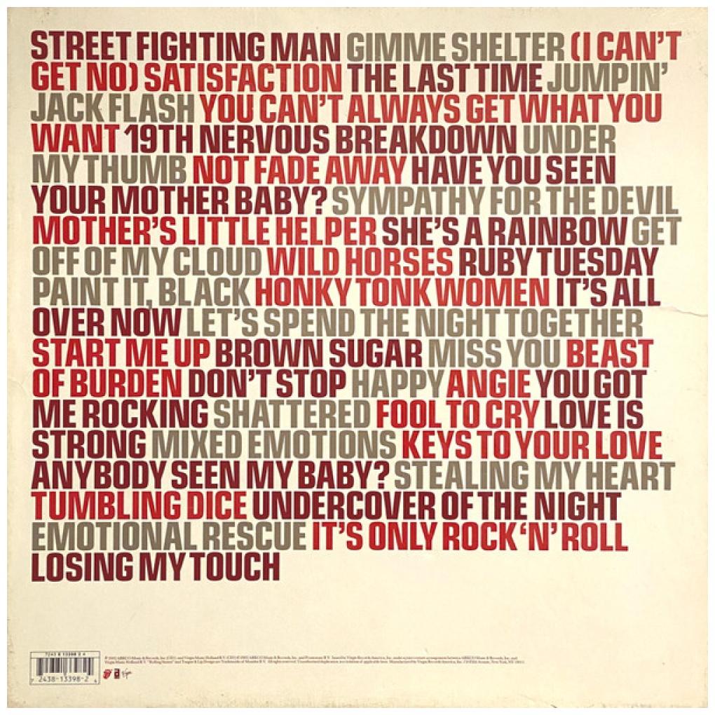 ROLLING STONES - FORTY LICKS (2CD BOX SET) | CD USADO
