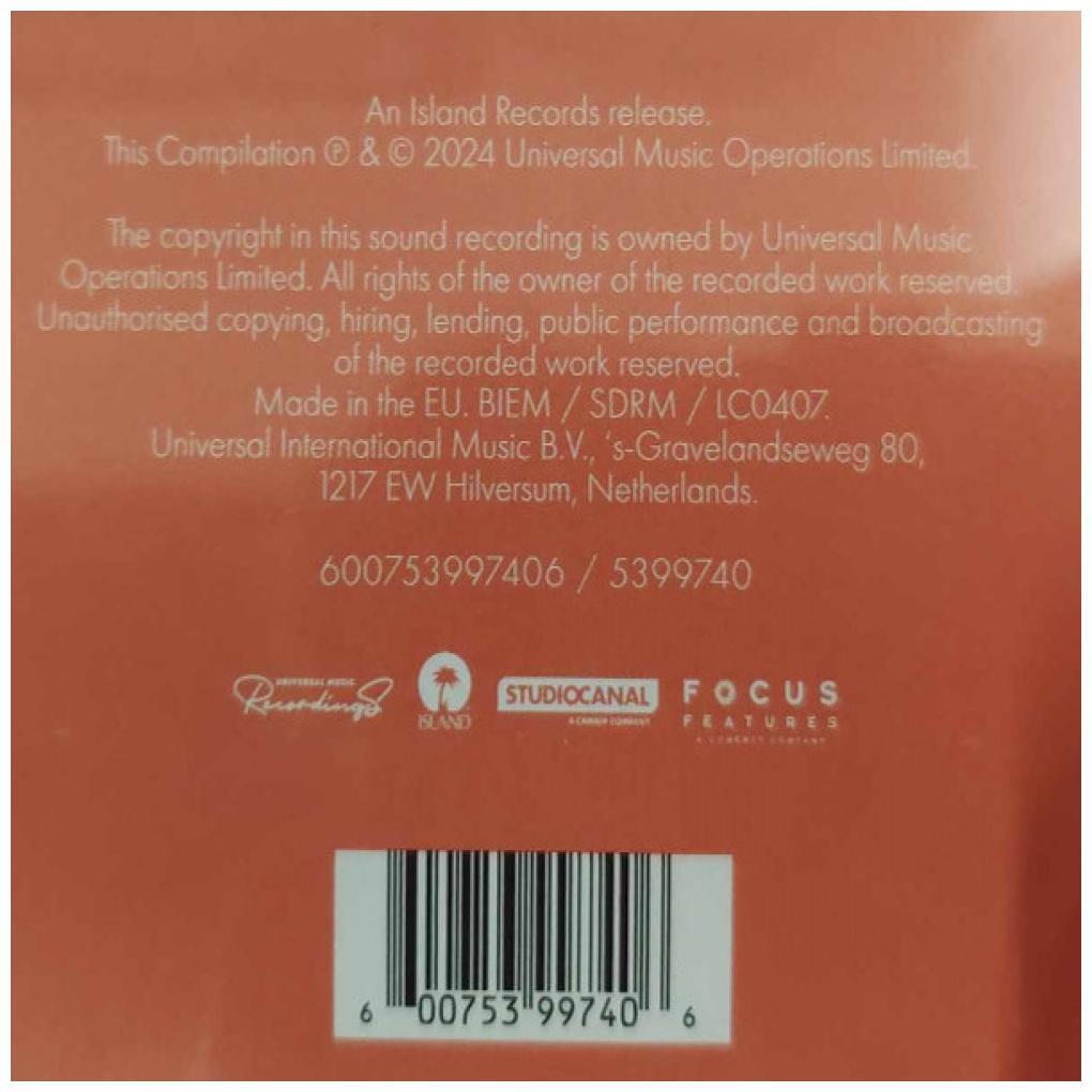 BACK TO BLACK - O.S.T. | VINILO