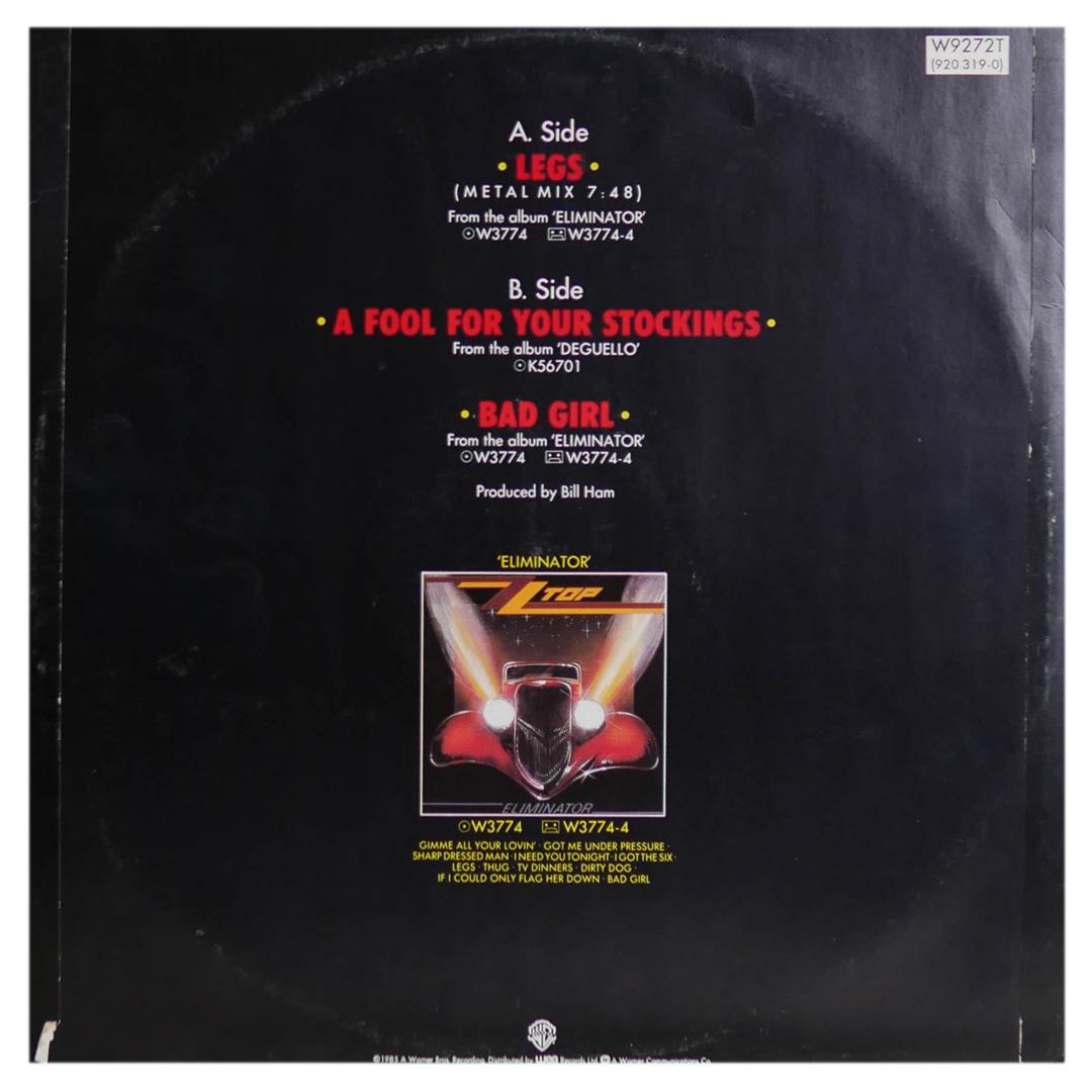 ZZ TOP - LEGS | 12" MAXI SINGLE USADO