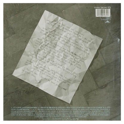 LEVEL 42 - IT'S OVER | 12" MAXI SINGLE USADO