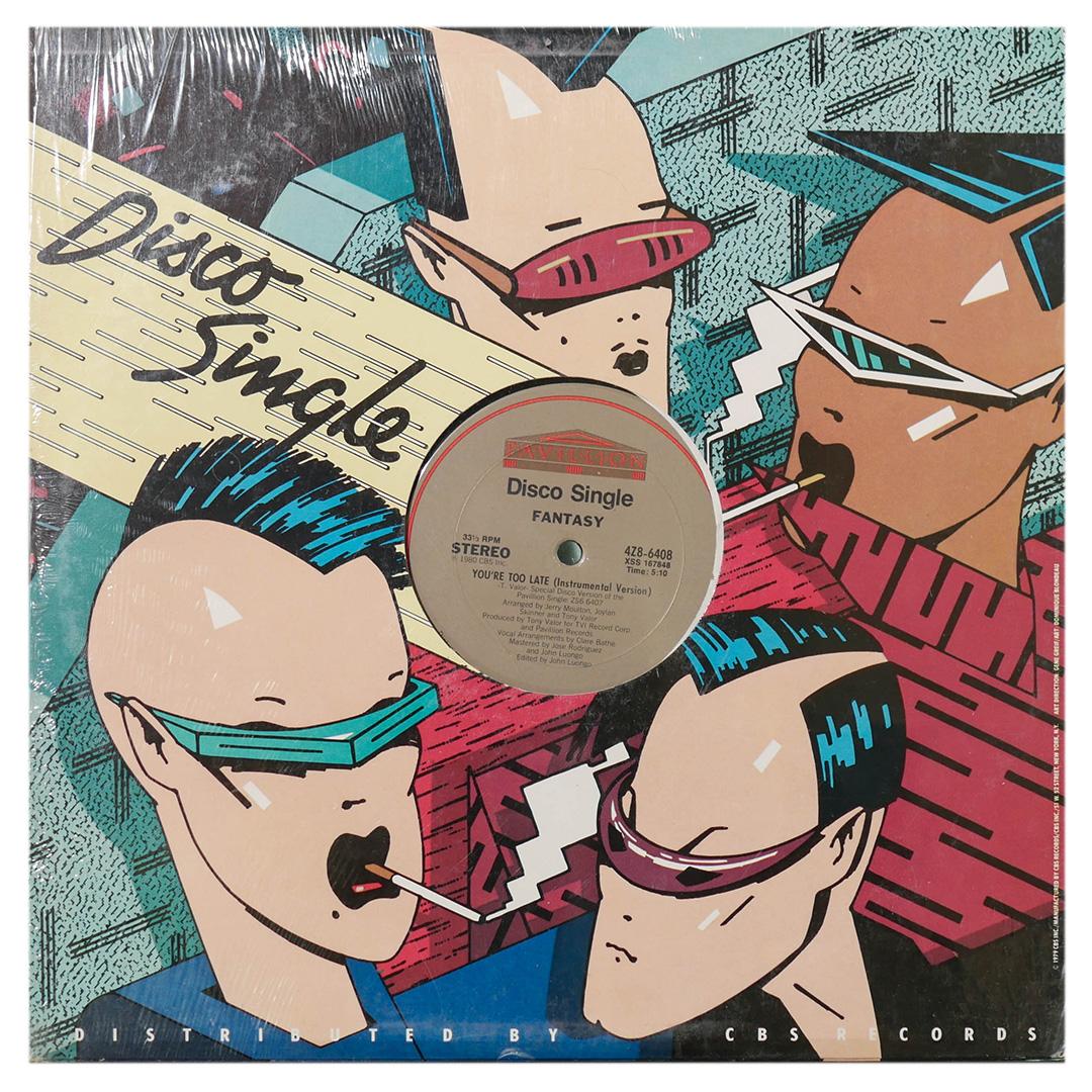 FANTASY  - YOU RE TOO LATE  | 12" MAXI SINGLE USADO