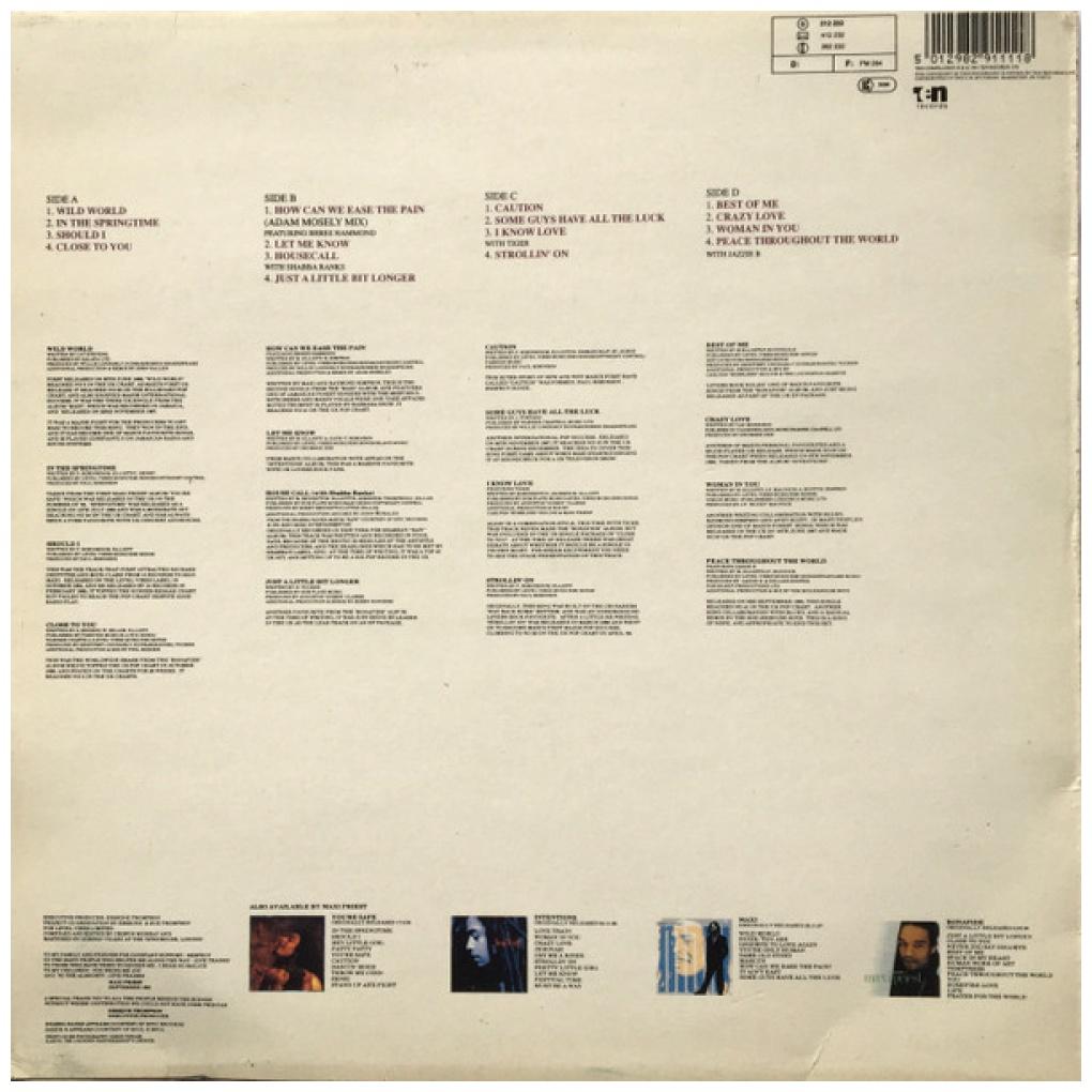 MAXI PRIEST - BEST OF ME (2LP) | VINILO USADO