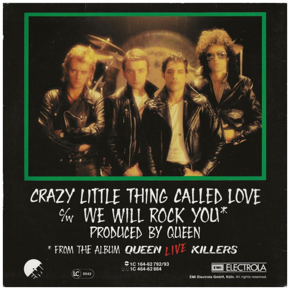 QUEEN - CRAZY LITTLE THING CALLED LOVE | 12" MAXI SINGLE VINILO USADO