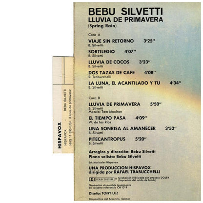 BEBU SILVETTI - SPRING RAIN (LLUVIA DE PRIMAVERA) | VINILO USADO