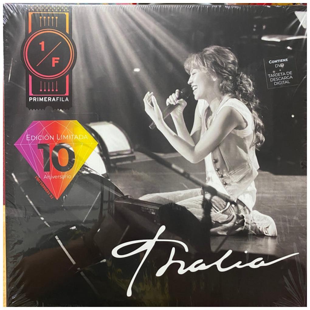 THALIA - PRIMERA FILA (ED. LTDA 10TH ANNIVERSARY) (LP+DVD) | VINILO