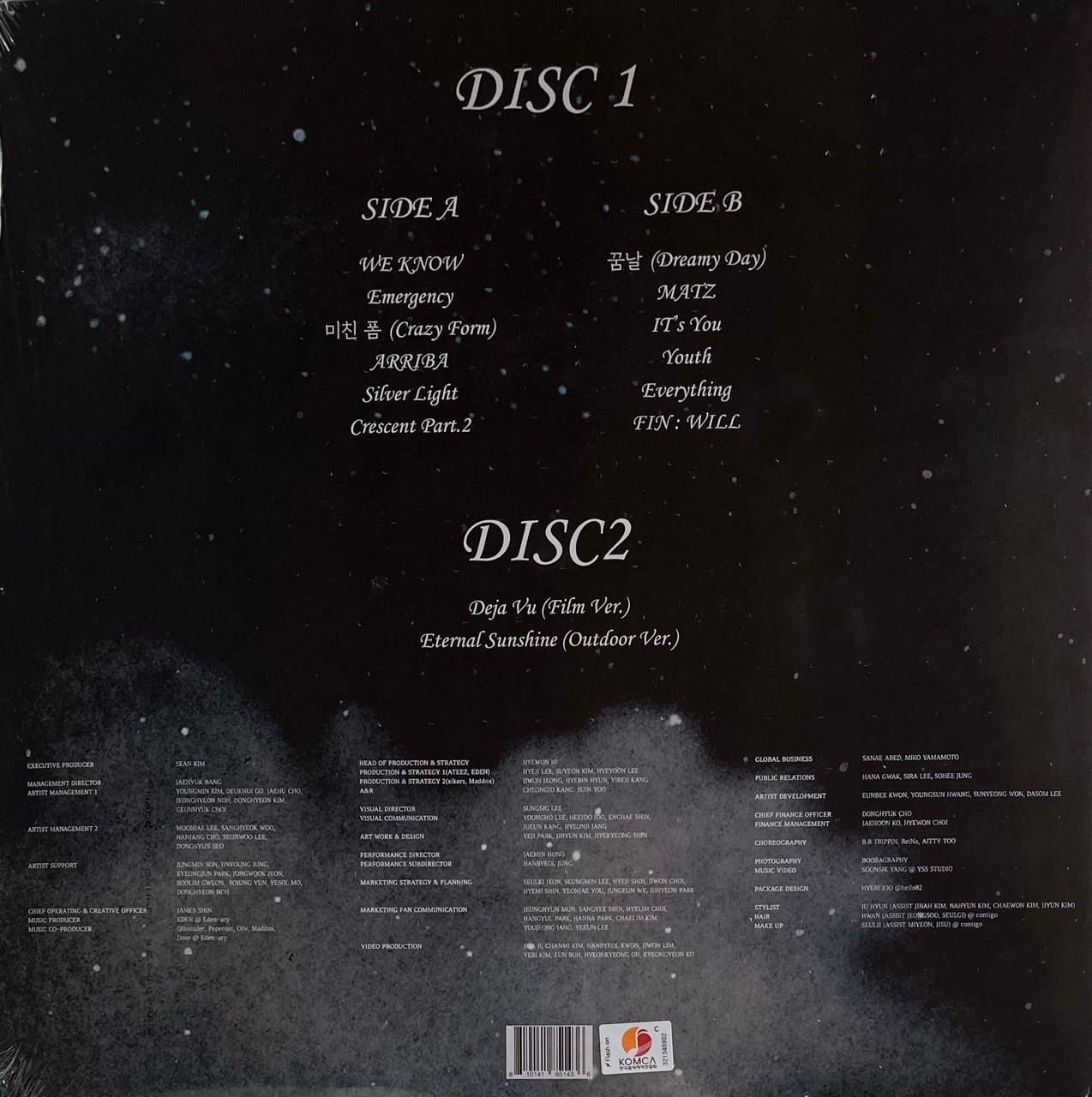 ATEEZ - WORLD EP.FIN : WILL (LP+7) (COLOUR VINYL) | VINILO