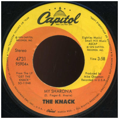 THE KNACK - MY SHARONA | 7" SINGLE USADO