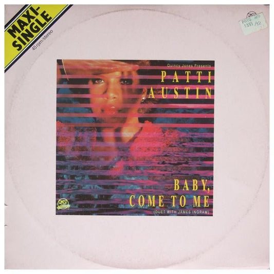 PATTI AUSTIN FT. JAMES INGRAM - BABY, COME TO ME | 12" MAXI SINGLE USADO