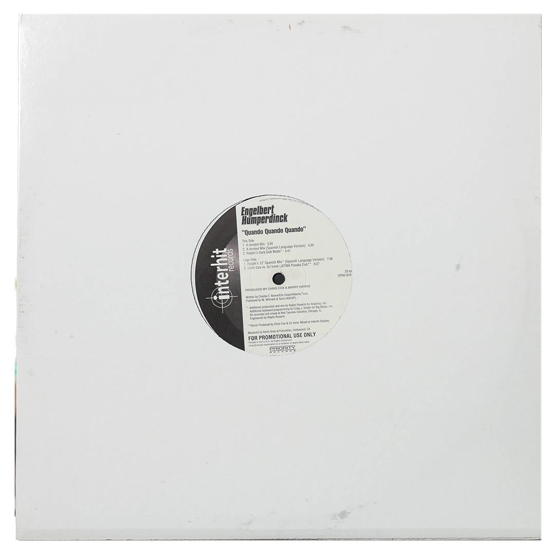 ENGELBERT HUMPERDINCK - QUANDO QUANDO QUANDO | 12" MAXI SINGLE USADO