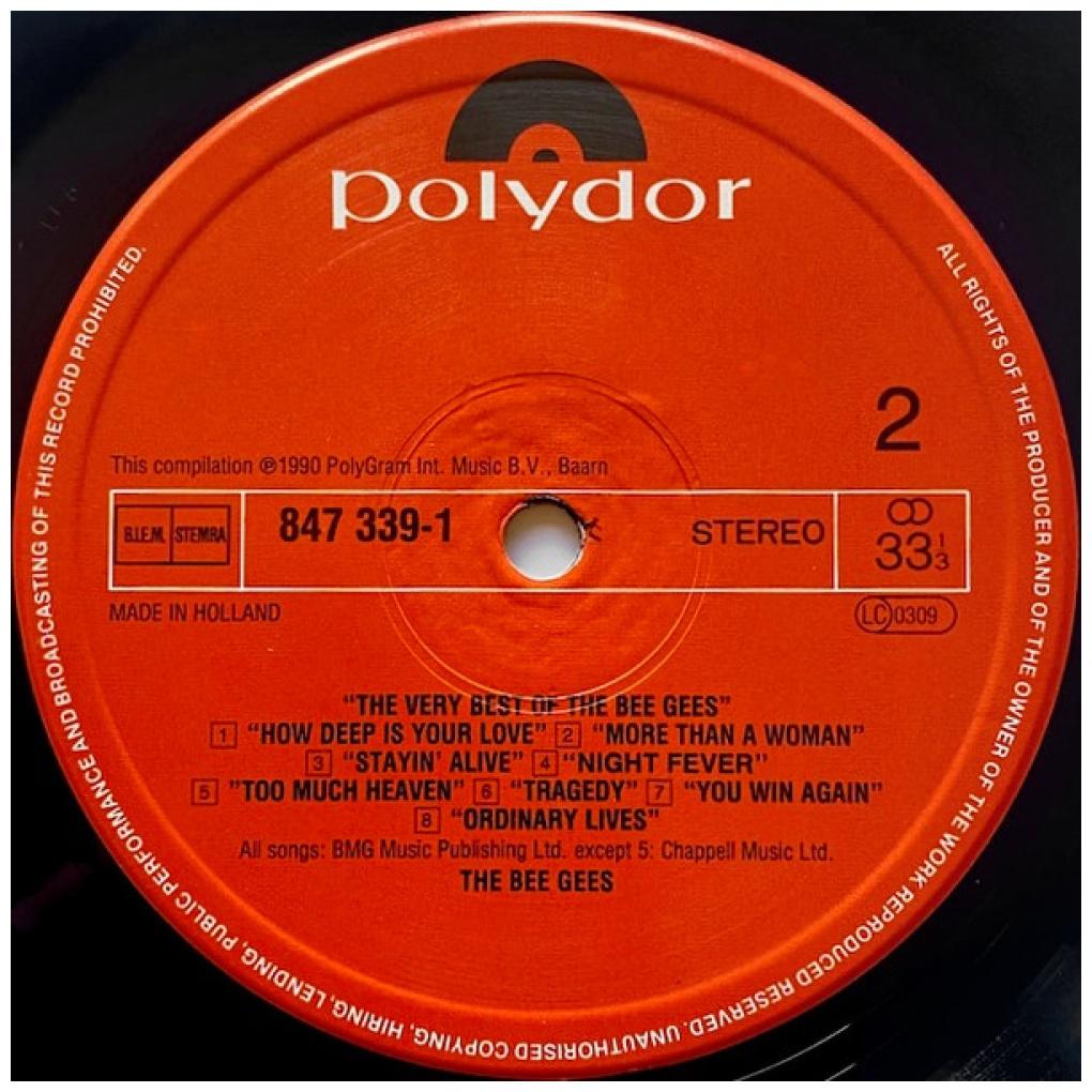 BEE GEES - THE VERY BEST | VINILO USADO