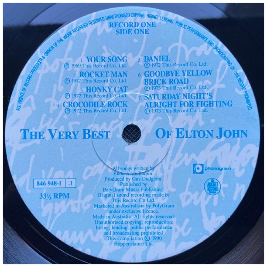 ELTON JOHN - THE VERY BEST (2LP) | VINILO USADO