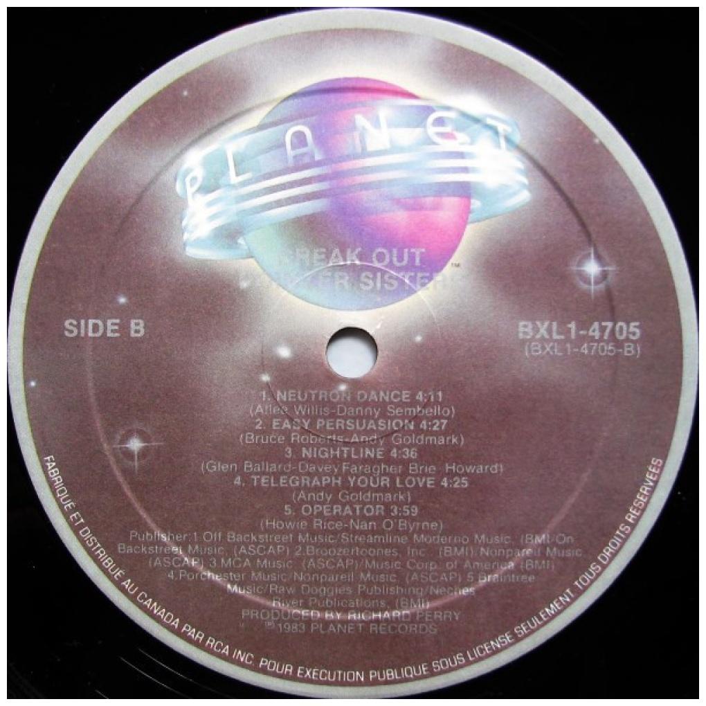 POINTER SISTERS - BREAK OUT | VINILO USADO