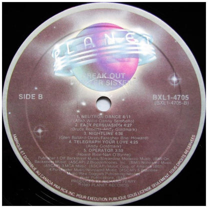 POINTER SISTERS - BREAK OUT | VINILO USADO