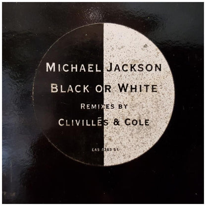 MICHAEL JACKSON - BLACK OR WHITE (THE CLIVILLES & COLE RMS) | 12" MAXI SINGLE VINILO USADO