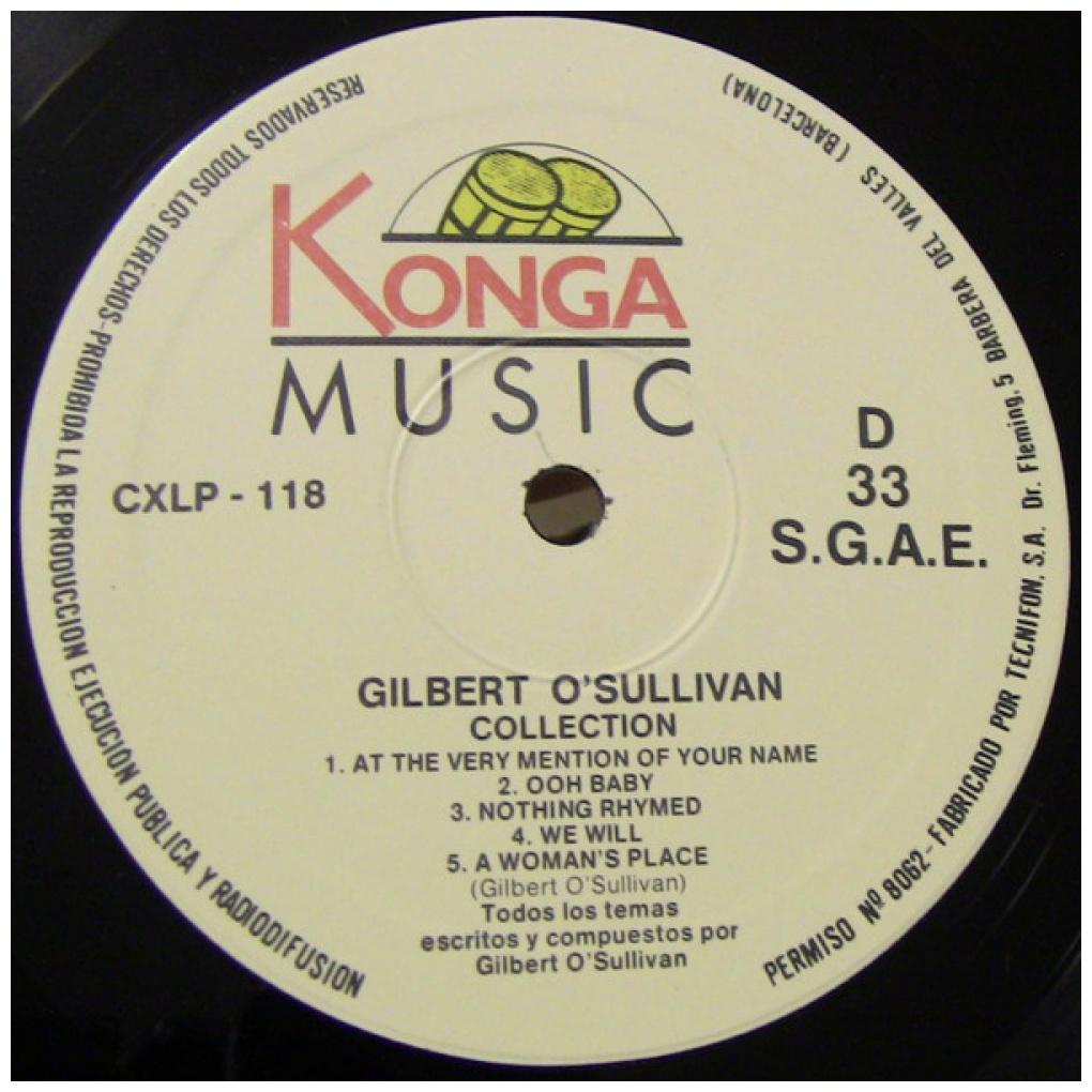 GILBERT O'SSULIVAN - COLLECTION (2LP) | VINILO USADO