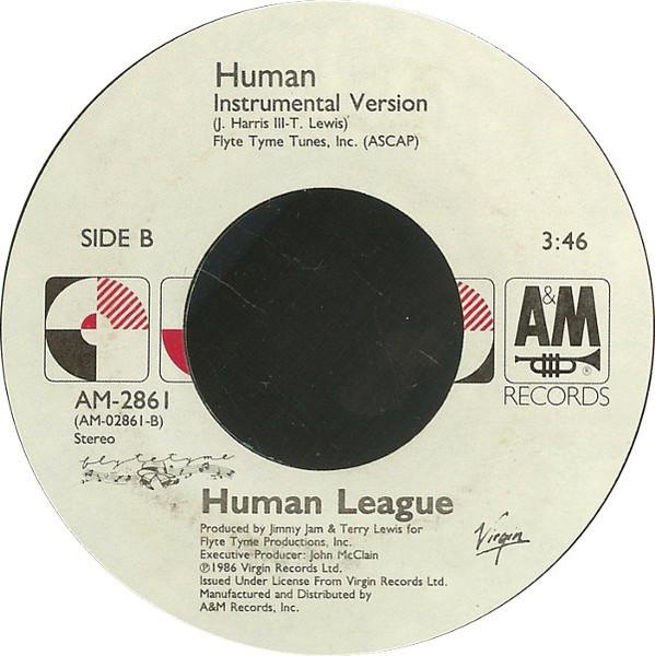 HUMAN LEAGUE - HUMAN | 7 SINGLE VINILO USADO