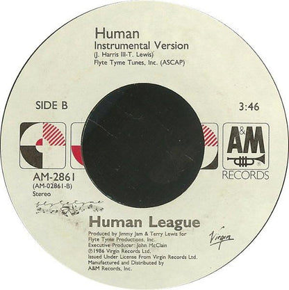 HUMAN LEAGUE - HUMAN | 7 SINGLE VINILO USADO