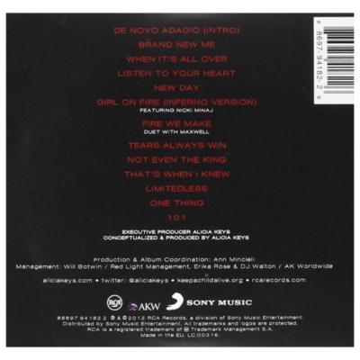 ALICIA KEYS - GIRL ON FIRE | CD