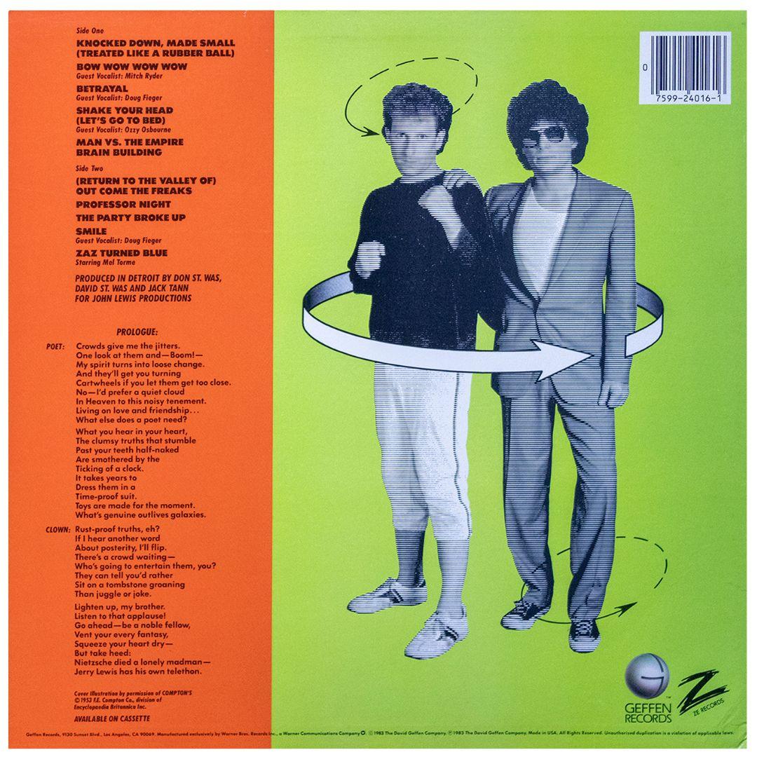 WAS (NOT WAS) - BORN TO LAUGH AT TORNADOES | VINILO USADO