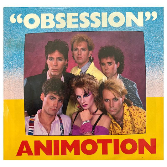 ANIMOTION - OBSESSION | 7" SINGLE VINILO USADO
