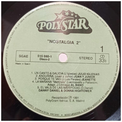 NOSTALGIA 2 - 20 CANCIONES INOLVIDABLES-VARIOUS ARTIST (2LP) | VINILO USADO