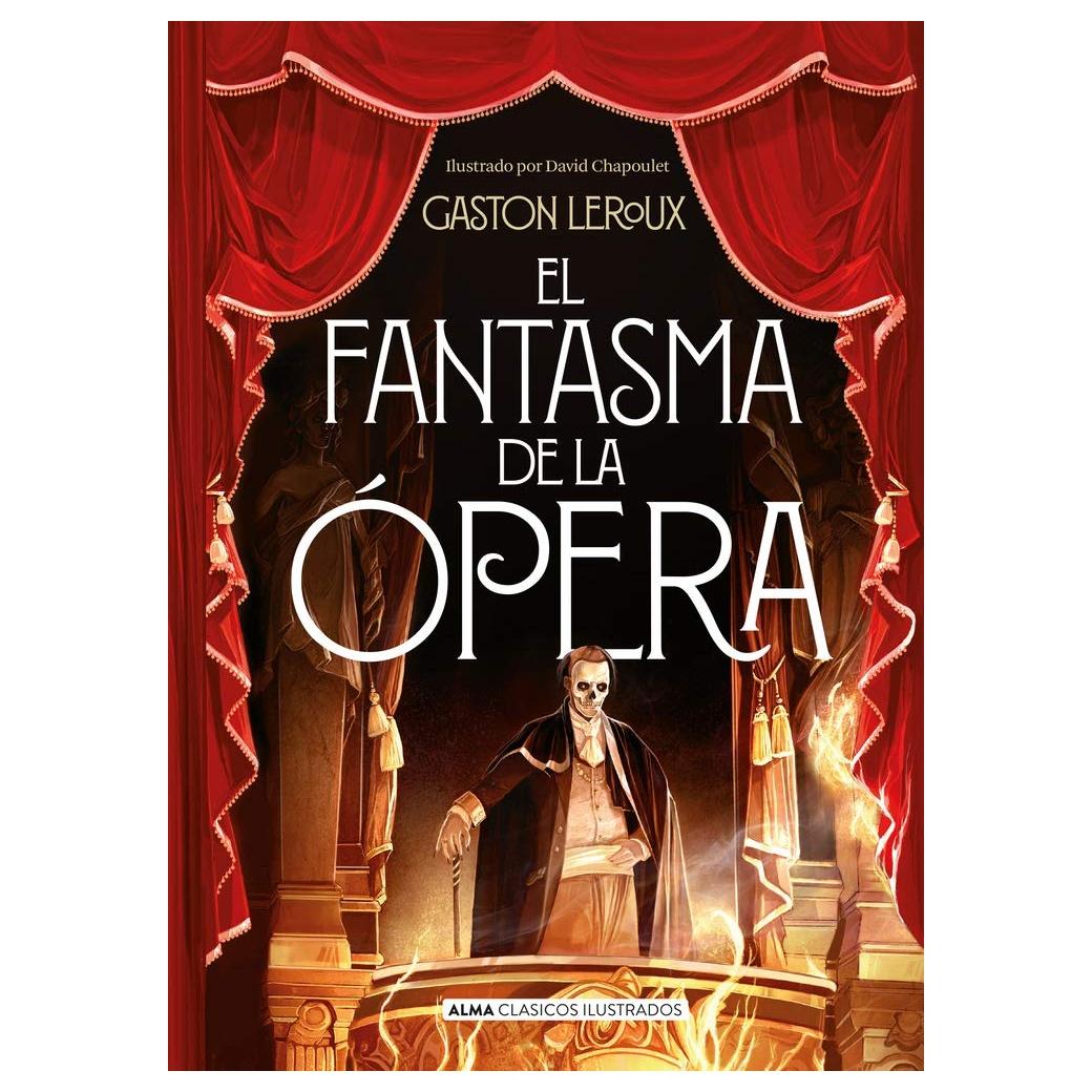 EL FANTASMA DE LA ÓPERA (CLÁSICOS) (TAPA DURA) - GASTON LEROUX | LIBRO