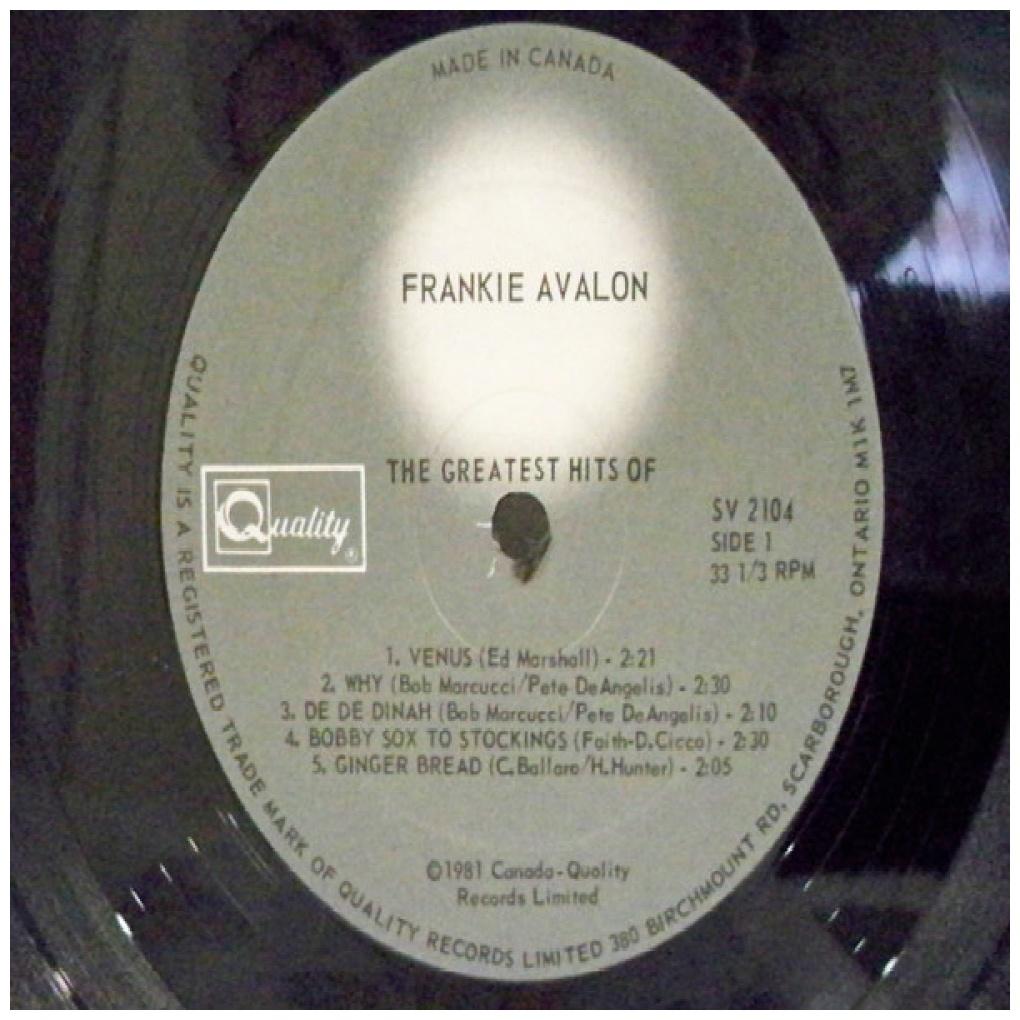 FRANKIE AVALON - GREATEST HITS | VINILO USADO