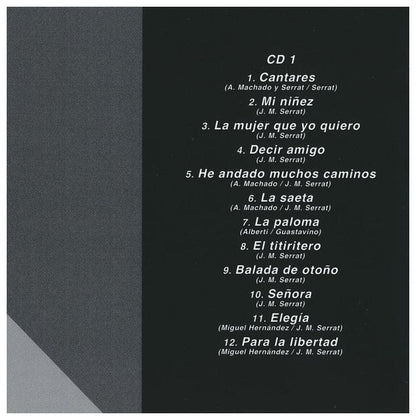 JOAN MANUEL SERRAT - 24 PAGINAS INOLVIDABLES (2CD) | CD