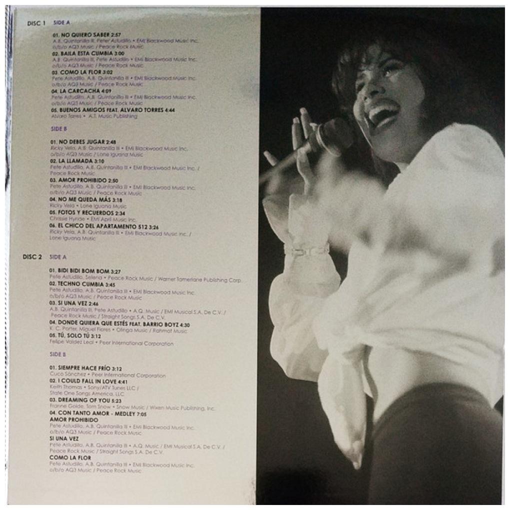 SELENA - ONES (2LP) (EXCLUSIVE LTD EDITION) (INC. POSTER) (PICTURE DISC) | VINILO