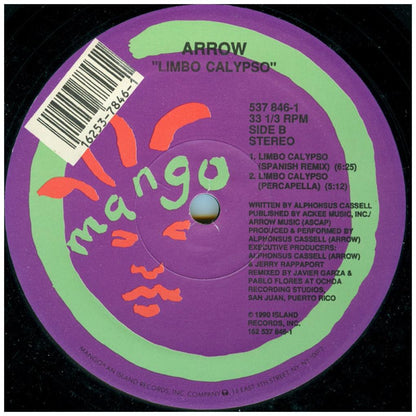 ARROW - LIMBO CALIPSO | 12'' MAXI SINGLE USADO