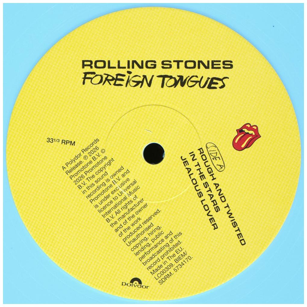 ROLLING STONES - FOREIGN TONGUES (2LP) (BABY BLUE VINYL) | VINILO