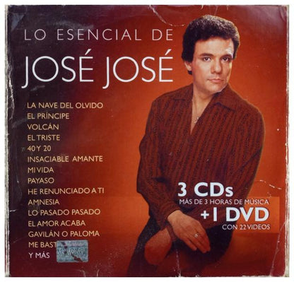 JOSE JOSE - LO ESENCIAL (3CD+DVD) | CD